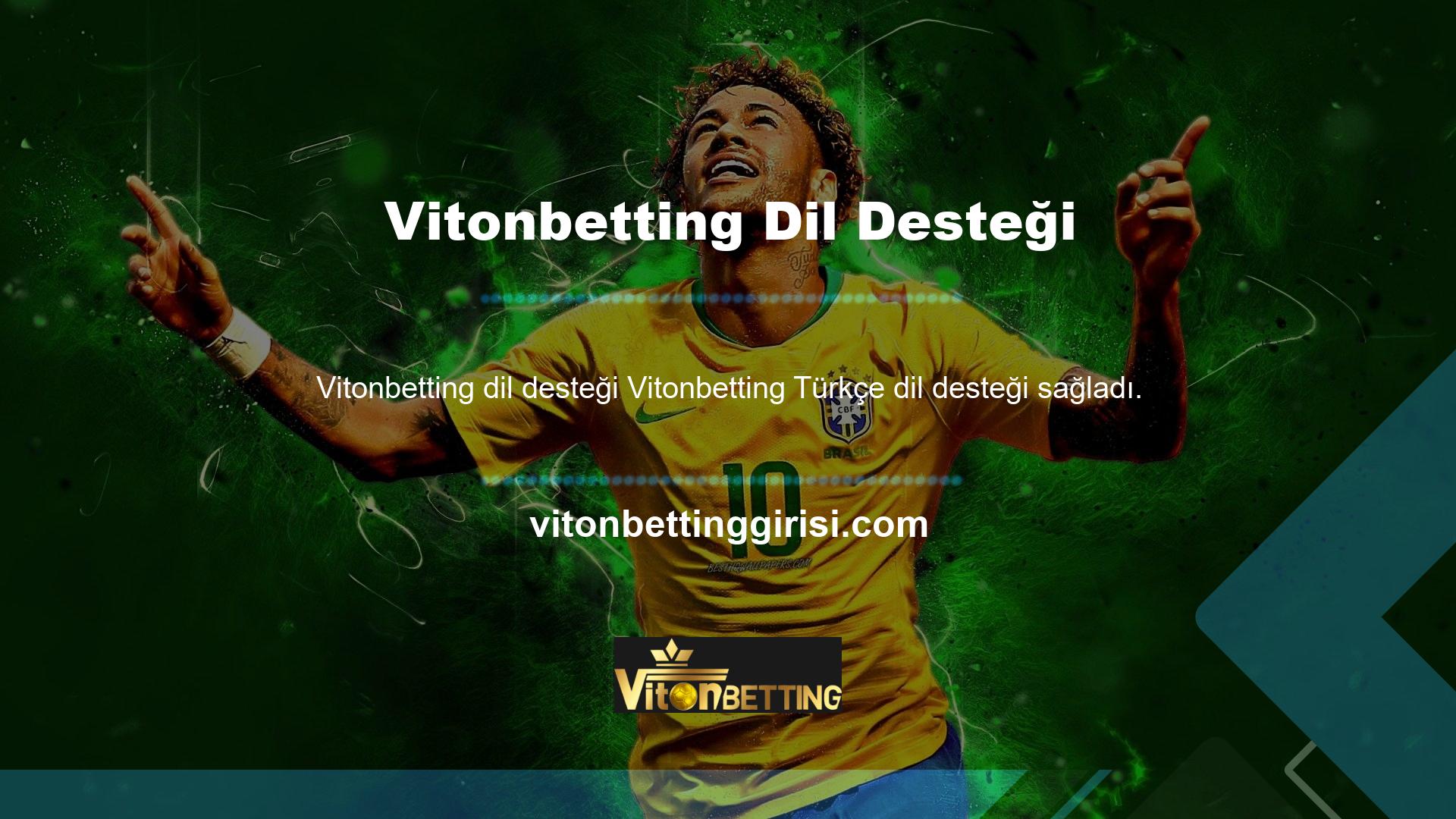 Ülkemde Vitonbetting adlı bir şirket kurdum